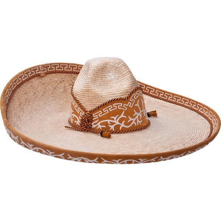 Sombrero Charro Fino de Paja Galoneado imp-71122 main image 0