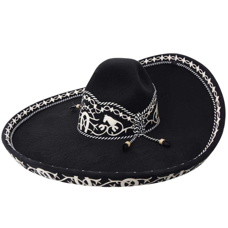 Sombrero Charro Fino Galoneado WD-716