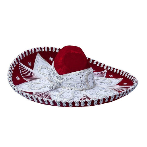 Sombrero de Charro de Gala Bordado Fino Hilo Metálico para Hombre imp-71150 - Impormexico