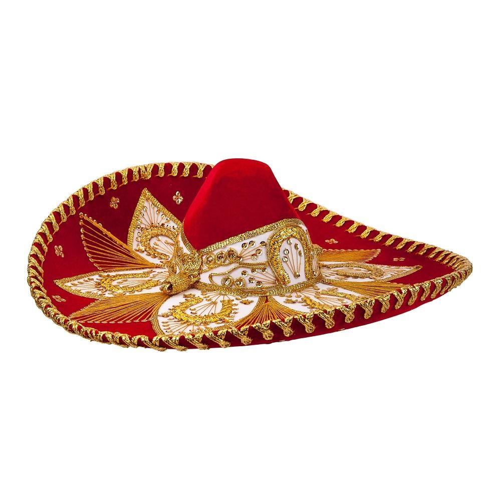 Sombrero de Charro de Gala Bordado Fino Hilo Metálico para Hombre imp-71169 main image 0