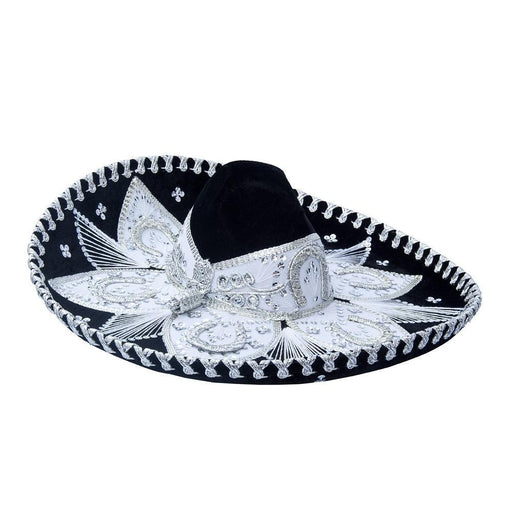 Sombrero de Charro de Gala Bordado Fino Hilo Metálico para Hombre imp-71158 - Impormexico