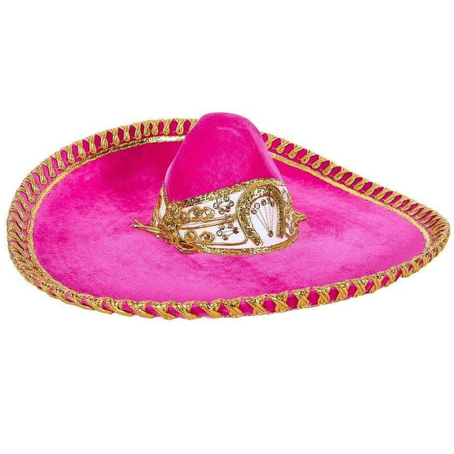 Sombrero de Charro de Gala Bordado Fino Hilo Metálico para Hombre Color Azul imp-71157