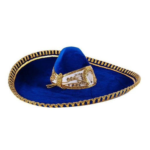 Sombrero de Charro de Gala Bordado Fino Hilo Metálico para Hombre imp-71225 - Impormexico