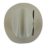 Sombrero Morcon 1,000X Estilo El Fantasma con Plumas y Liston Negro - Rodeo Durango