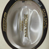 Sombrero Morcon 1,000X Estilo El Fantasma con Plumas y Liston Negro - Rodeo Durango