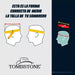 Sombrero Tombstone 1,000X Estilo El Inombrable con Plumas - Tombstone