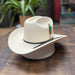 Sombrero Tombstone 100X Horma Sinaloa con Plumas Ala 3" - Tombstone
