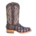 Tanner Mark Men's Genuine Monster Fish Square Toe Boots Chocolate TMX201319 - Tanner Mark Boots