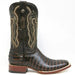 Tanner Mark Men's Marshall Print Caiman Tail Square Toe Boots Brown - Tanner Mark Boots