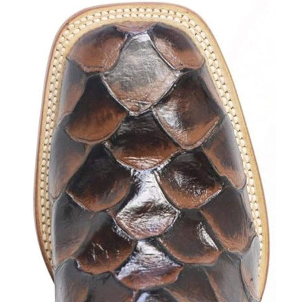 Tanner Mark Kid's Monster Fish Print Square Toe Boots - Arnold main image 1