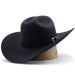Texana 100X Horma Sinaloa Stone Hats Color Negro - Stone Hats