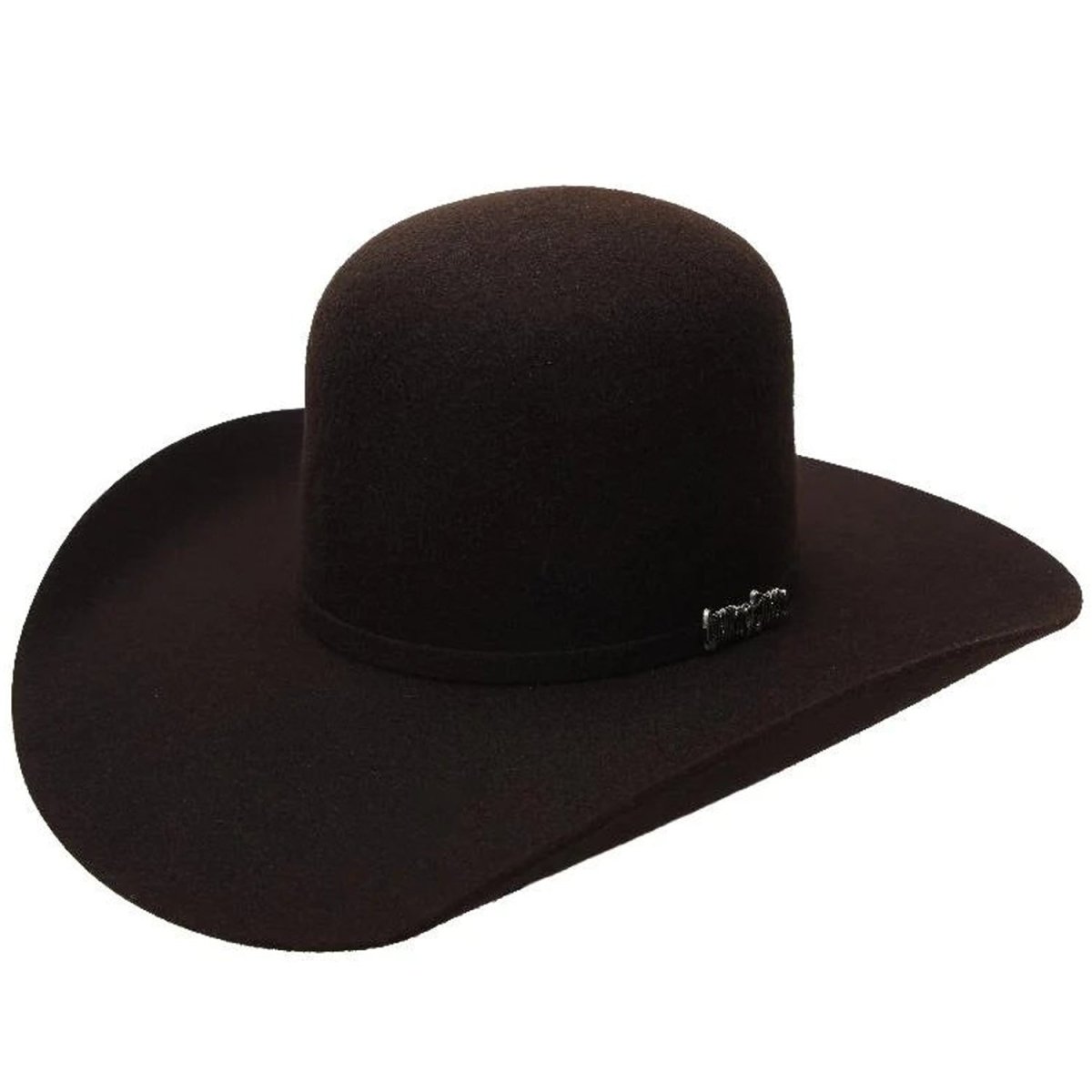 Texana Cuernos Chuecos 3X Open Crown Color Cafe - Cuernos Chuecos