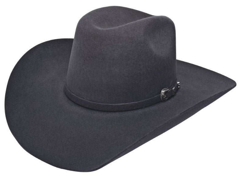 Texana Cuernos Chuecos 6X Color Gris Plomo Horma Renegado CC-0409 - Cuernos Chuecos