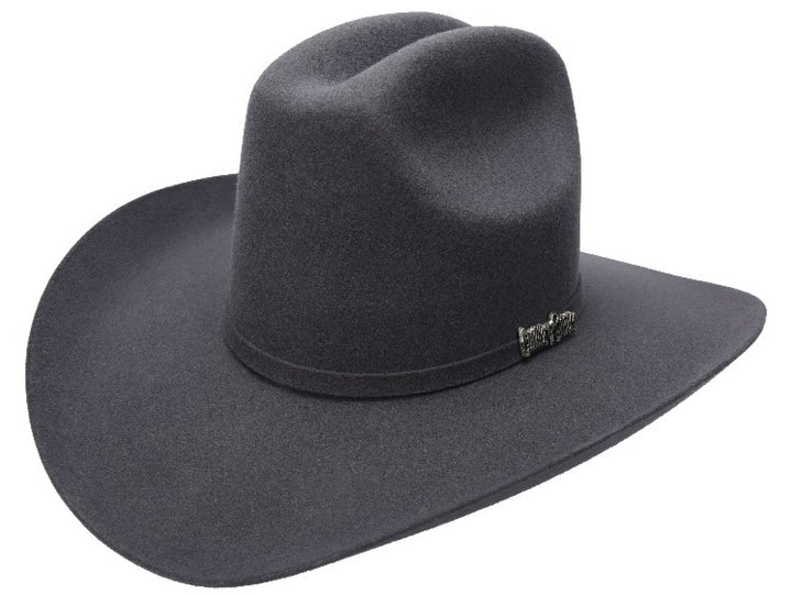 Texana Cuernos Chuecos 6X Color Gris Plomo Horma Sonora CC-0309 - Cuernos Chuecos