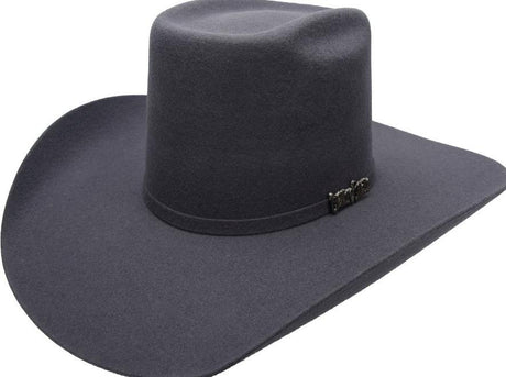 Texana Cuernos Chuecos 6X Color Gris Plomo Horma Vakera CC-0408 - Cuernos Chuecos