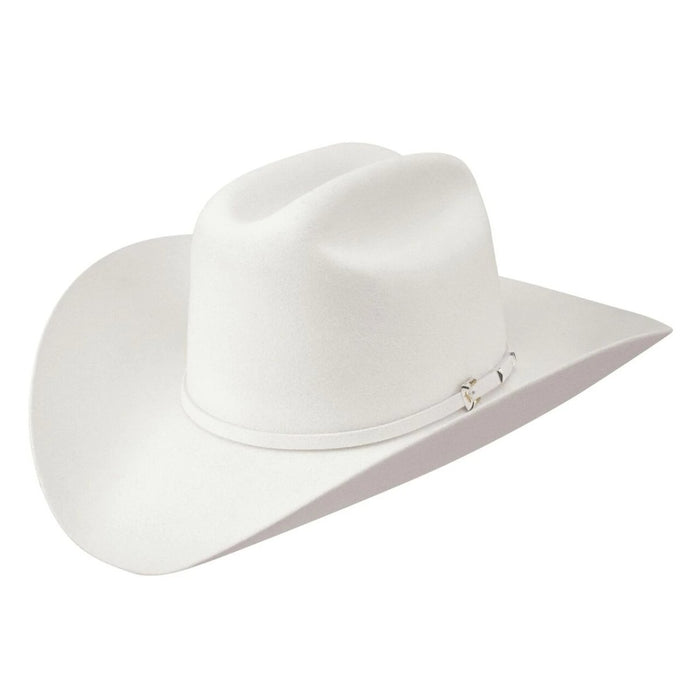 Texana - Sombrero Vaquero Stetson 1000X Chinchilla Blanco — CaballoBronco.com