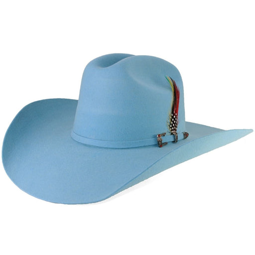 Pluma de Plata y Oro para Texana o Sombrero Vaquero —