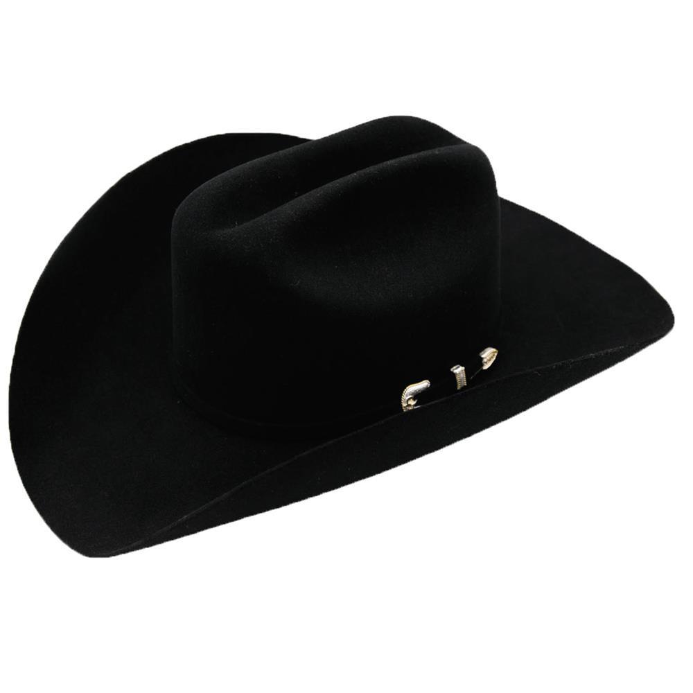 Texana Sombrero Vaquero Stetson Adelante Calidad 6X en Color Negro — CaballoBronco.com