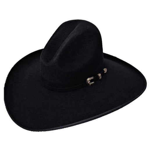  El General Sombrero de vaquero Texana de fieltro de conejo 50X  estilo occidental para hombre y mujer, Negro - : Ropa, Zapatos y Joyería