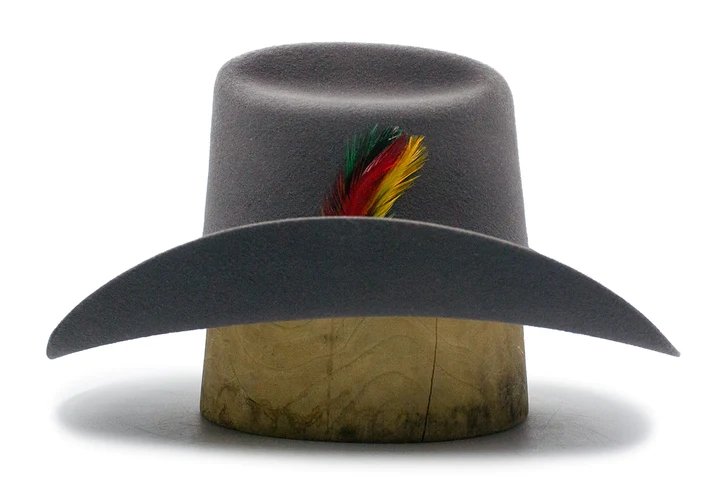 Texana Tombstone Los Dos Carnales 20X Copa Alta Color Gris - Tombstone