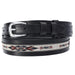 Texano Ranger Premium Leather Belt Black - Cinto de Piel Negro IMP-10568 - ImporMexico
