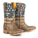 Tin Haul Freedom Men's Boots With Dog Tags Sole Brown - Tin Haul Boots