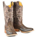 Tin Haul Swamp Chomp Men's Boots With Gator Sole Brown - Tin Haul Boots