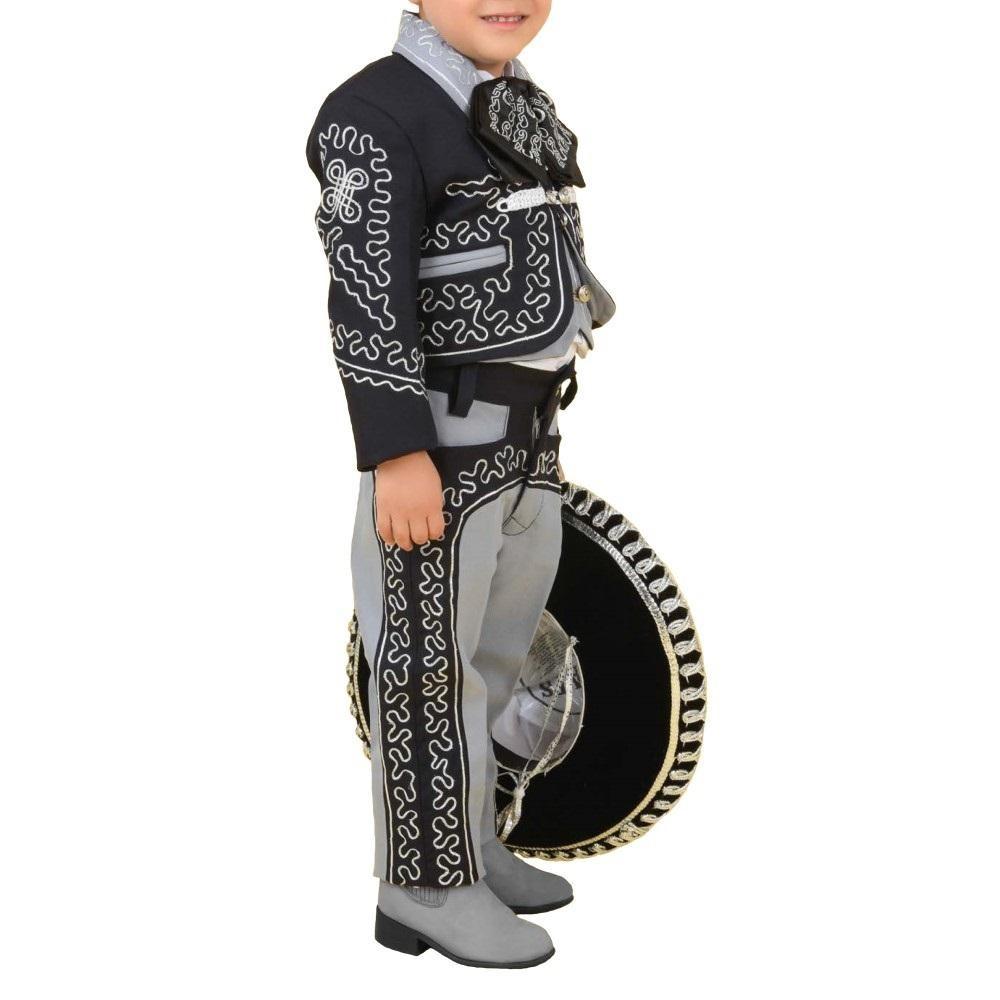 Traje de 2024 charro gris