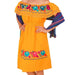 Vestido Artesanal Fino Bordado Color Amarillo para Mujer IMP-77307 - ImporMexico