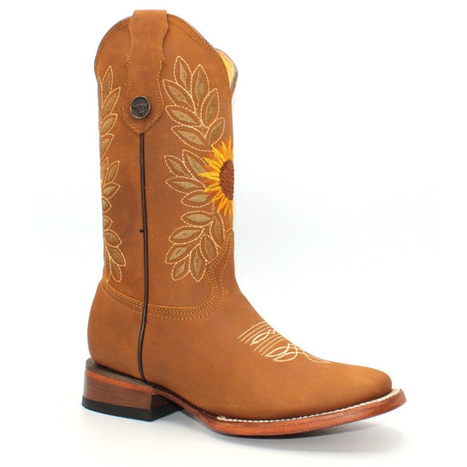 Pirarrucu Honey Wide Square Toe Cowboy Boots - Red Diamond Boots –  Guadalajara Western Wear