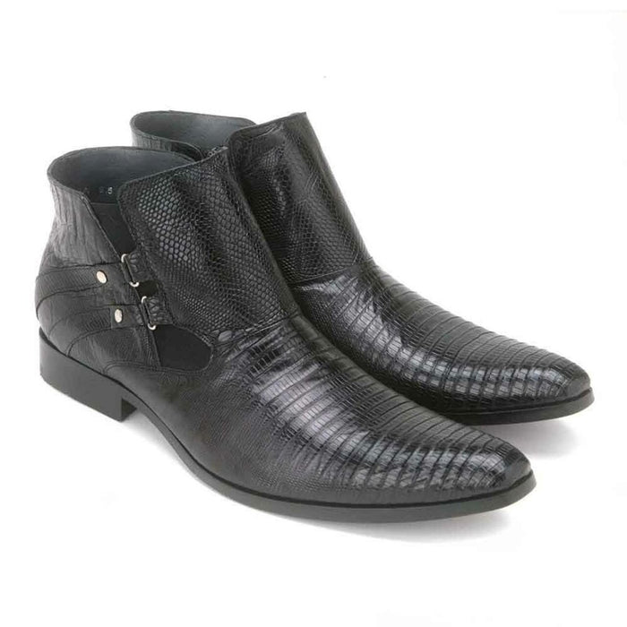 Zapato Botin de Piel de Armadillo (Teju) LAB-ZV070705 - Los Altos Boots