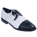 Zapato de Vestir Piel Caiman con Teju LAB-ZV093755 - Los Altos Boots