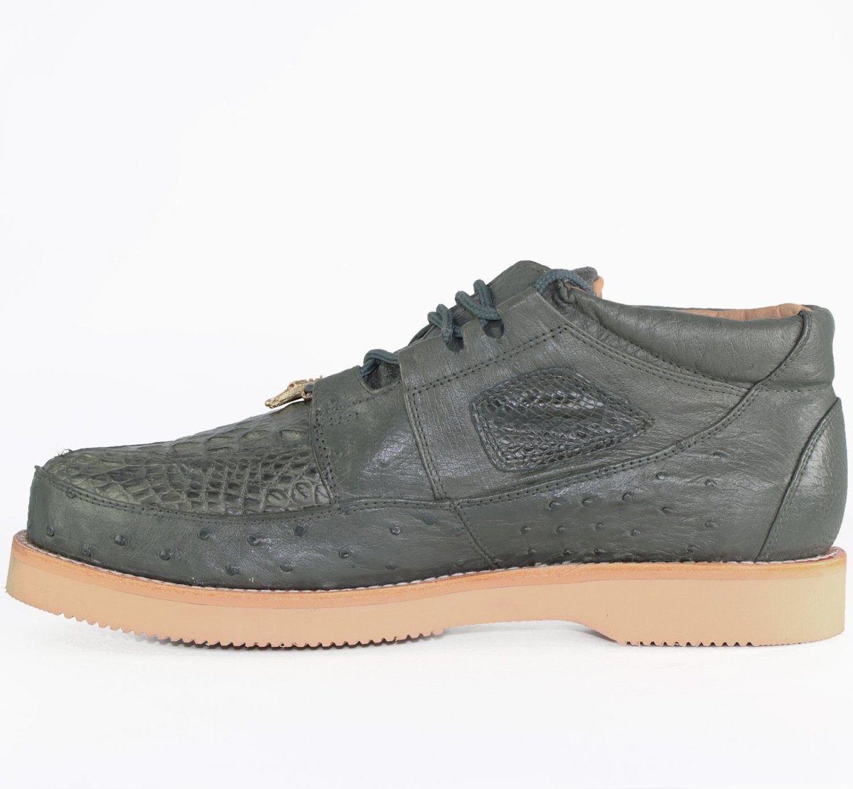 Zapato Piel de Cocodrilo Caiman y Avestruz LAB-ZA050203 main image 1